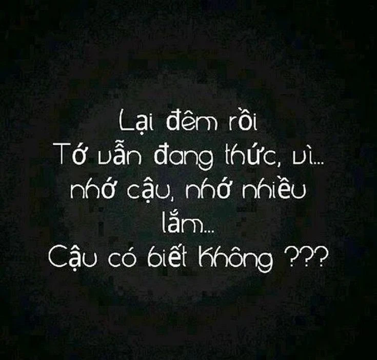 Hình ảnh tâm trạng nhớ người yêu