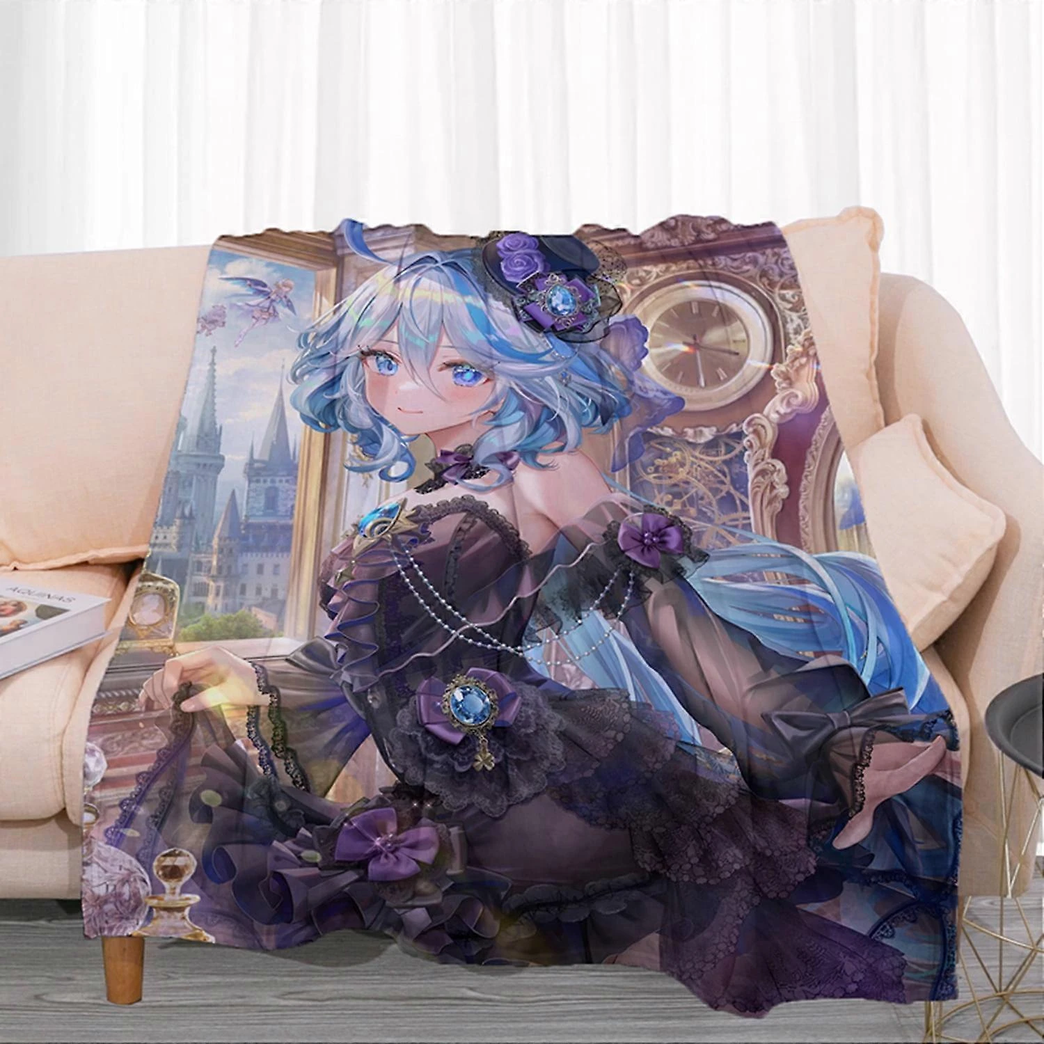 Chăn sofa anime