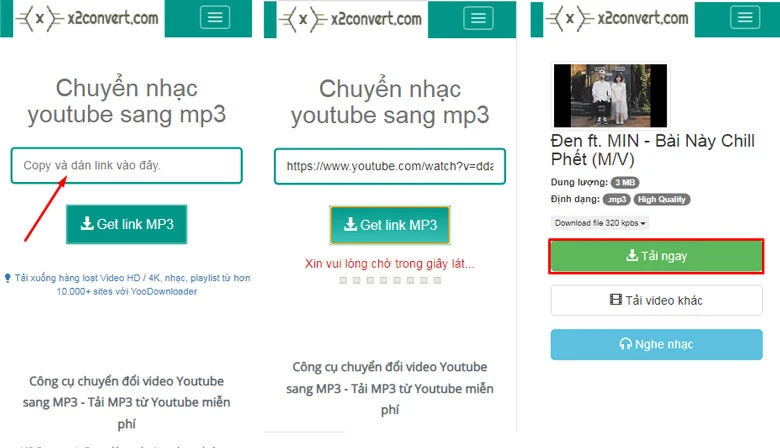 Chuyển đổi video sang âm thanh trên điện thoại