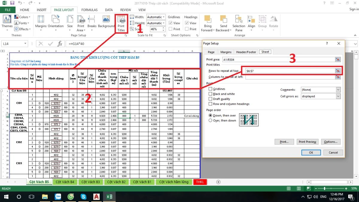 Hướng dẫn xuất bảng từ CAD sang Excel