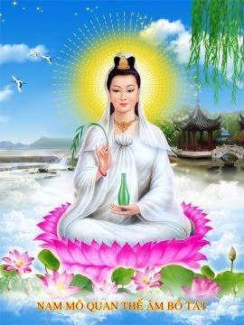Hình ảnh 3D về Bồ Tát Quan Thế Âm