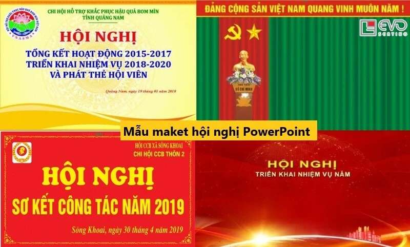Hình ảnh mẫu thiết kế hội nghị