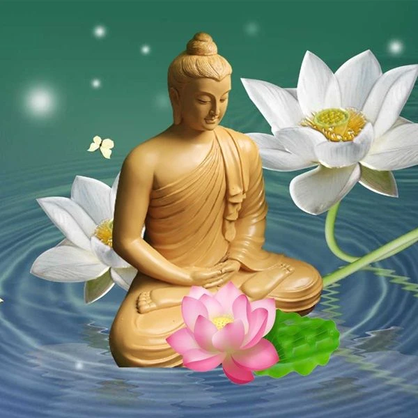 Hình nền hoa sen Phật giáo 3