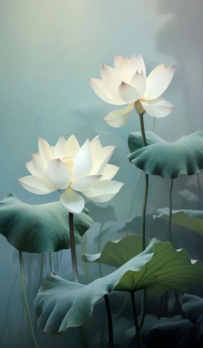 Hình nền hoa sen Phật giáo 8