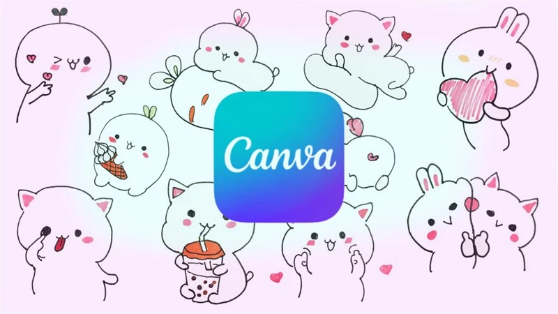 Thiết kế sticker trên Canva