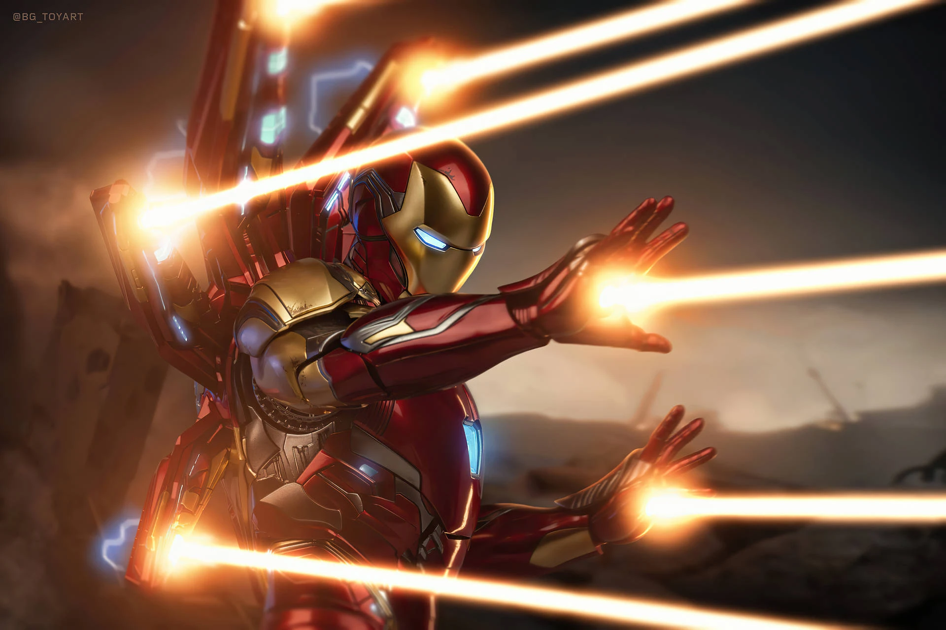 Hình nền Iron Man Mark 85