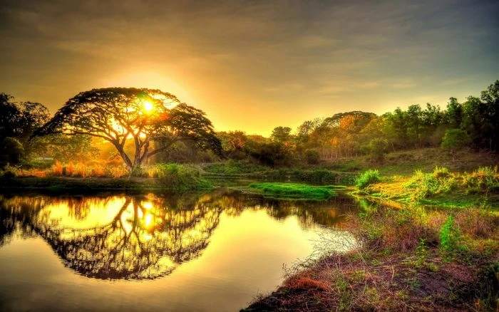 Khung cảnh thiên nhiên hùng vĩ