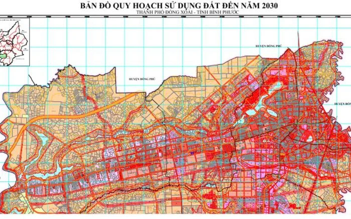 Bản đồ quy hoạch động Xoài