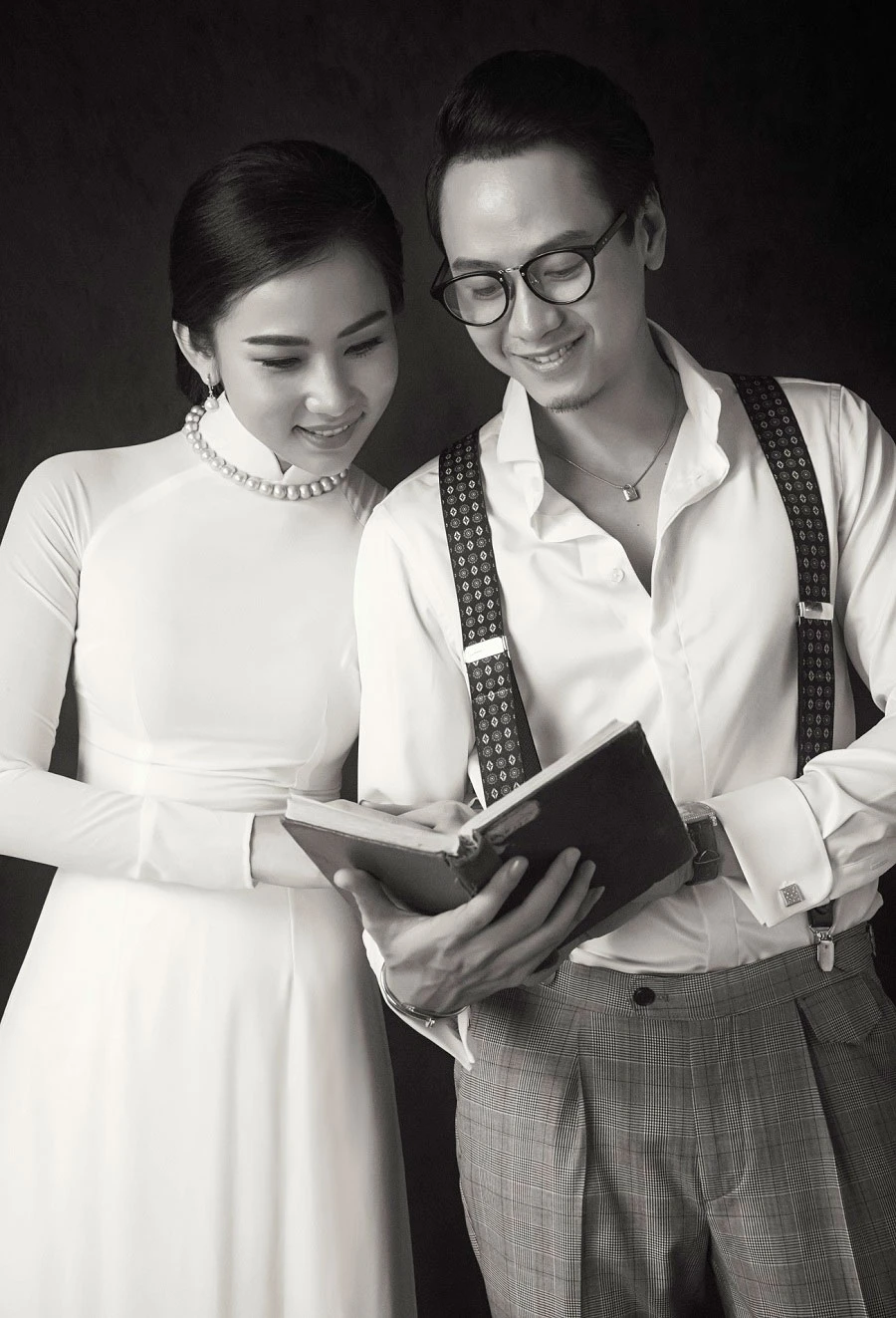 Trang phục chụp ảnh cưới phong cách vintage