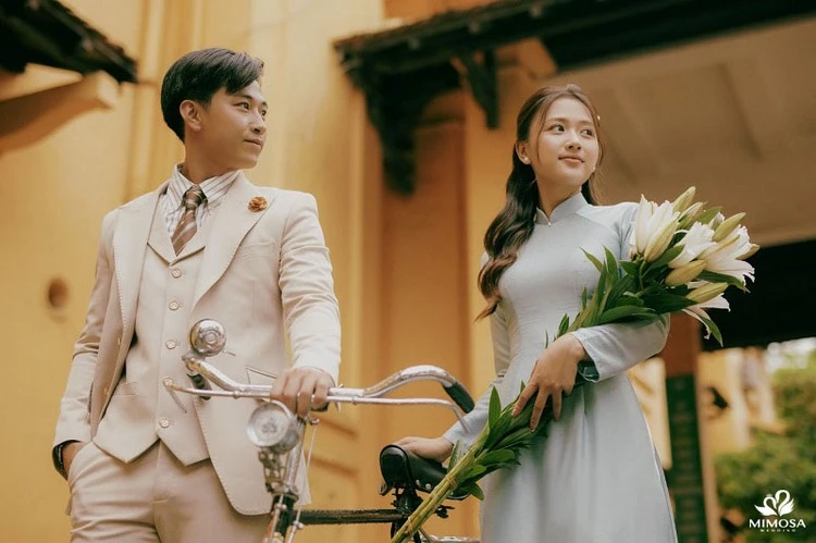 Chụp ảnh cưới phong cách thập niên 90
