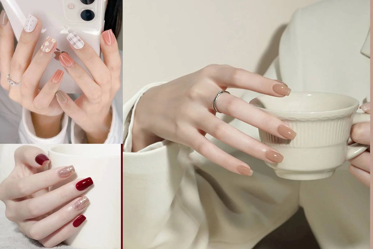 Mẫu nail đơn giản cho móng ngắn