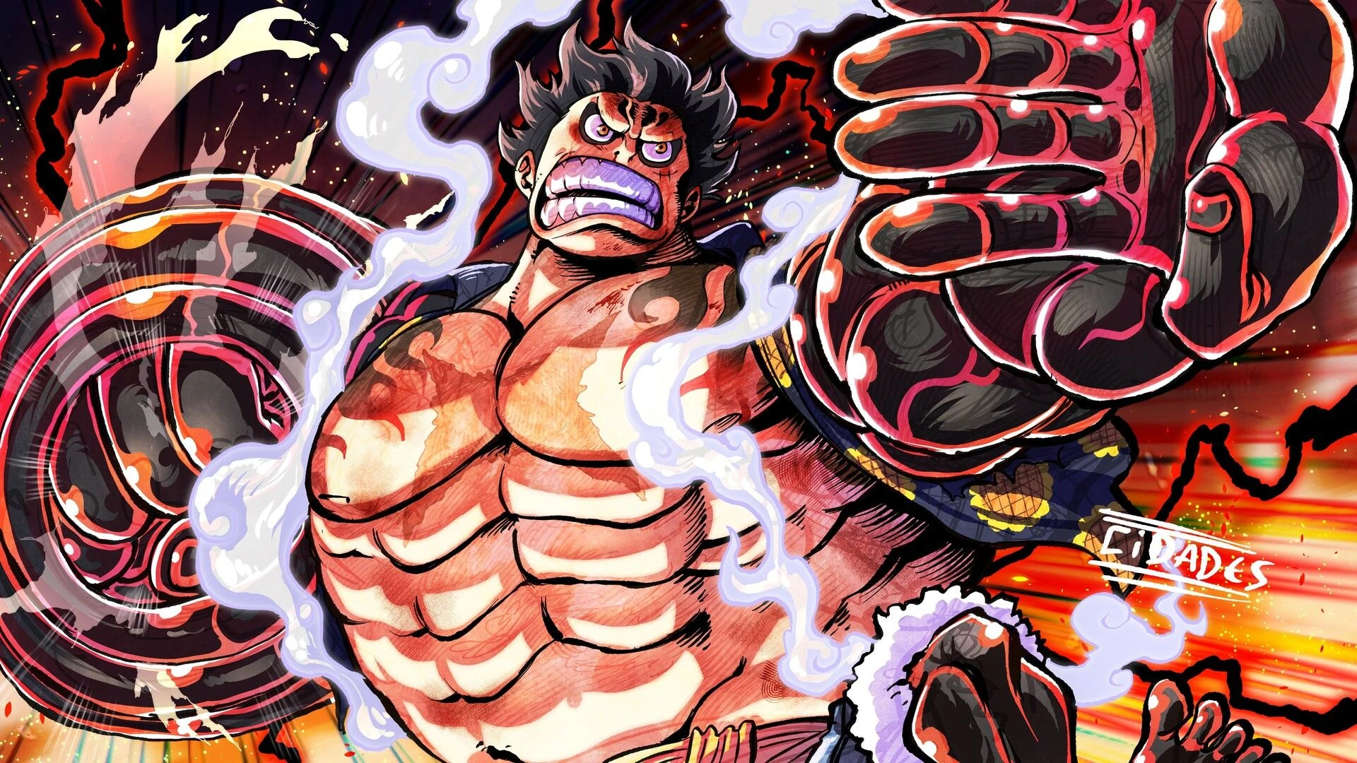 Luffy Gear 4