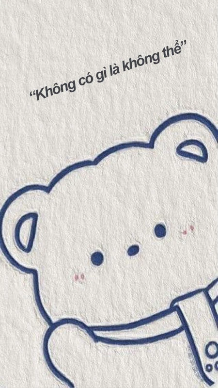 Hình nền cute có chữ 1