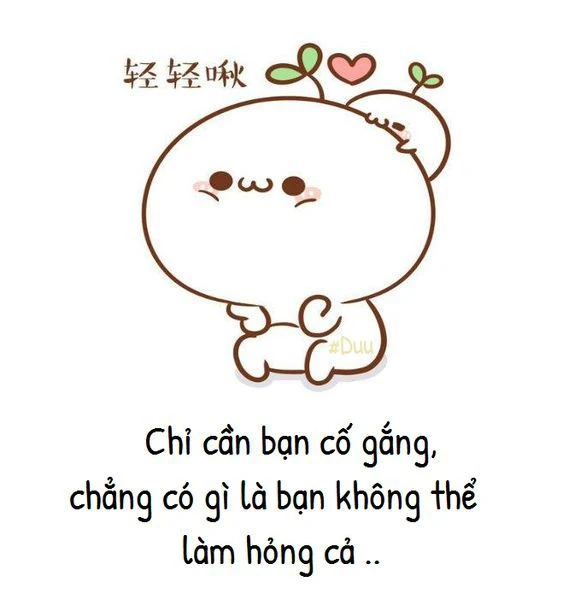 Hình nền cute có chữ 3