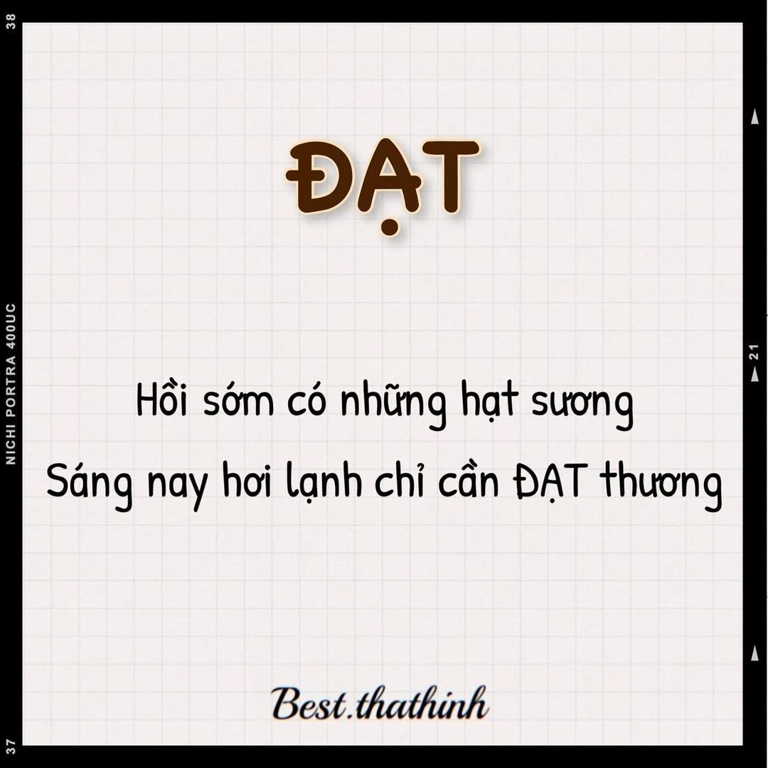 Thả thính dễ thương