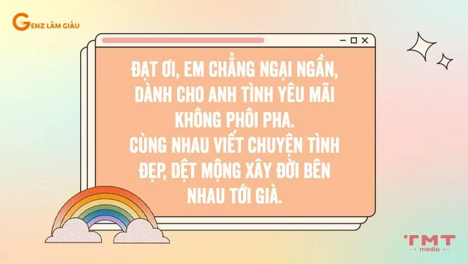 Những câu thả thính dễ thương