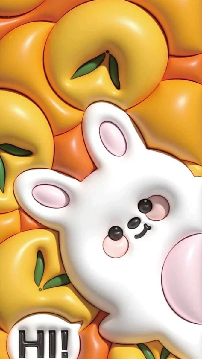 Hình nền 3D đáng yêu
