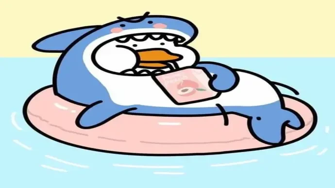 Hình ảnh vịt cute