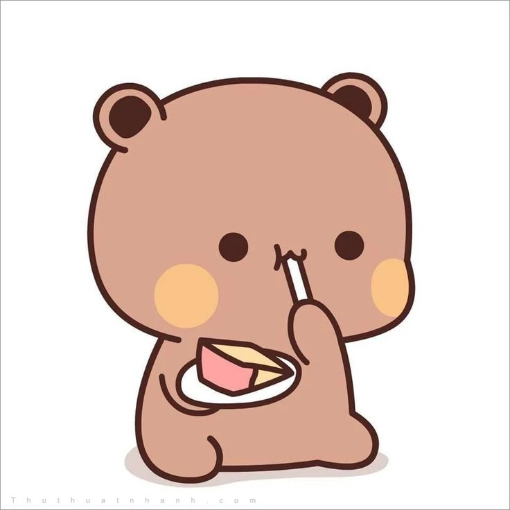 Gấu trắng dễ thương