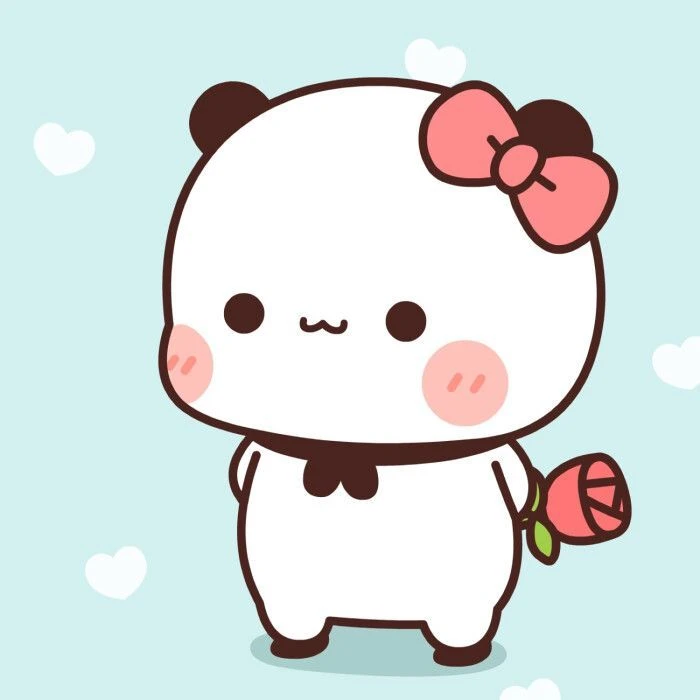 Gấu trắng dễ thương