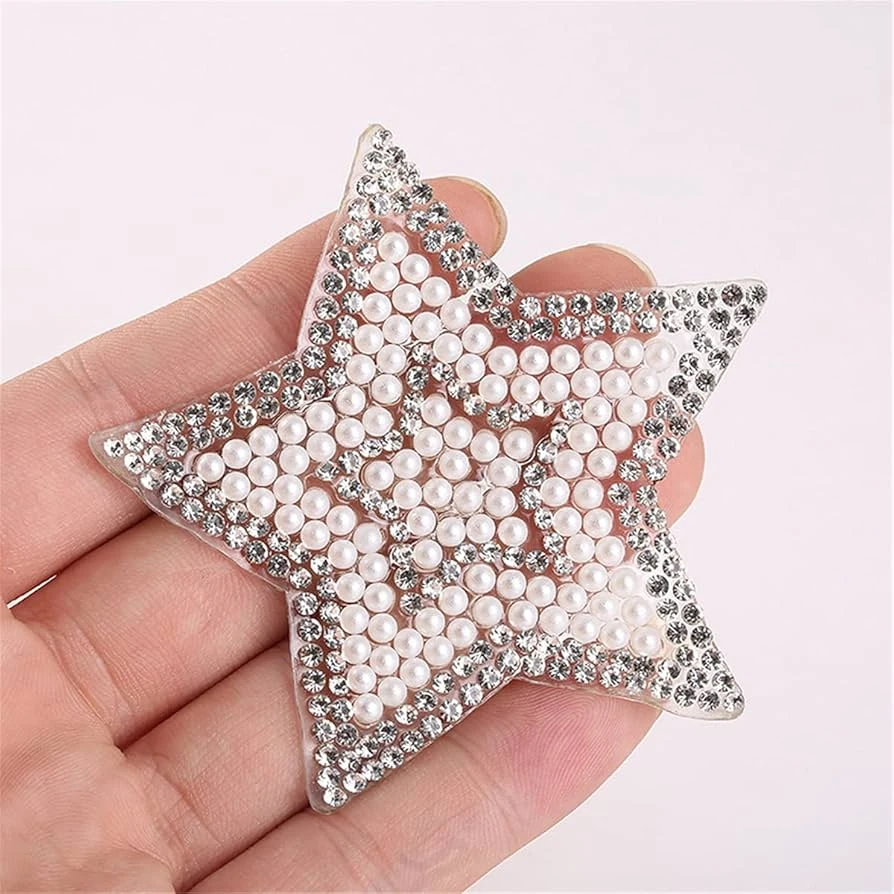 Iron On Rhinestone Patch