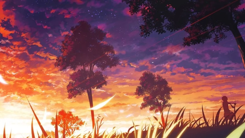 Phong cảnh anime đẹp