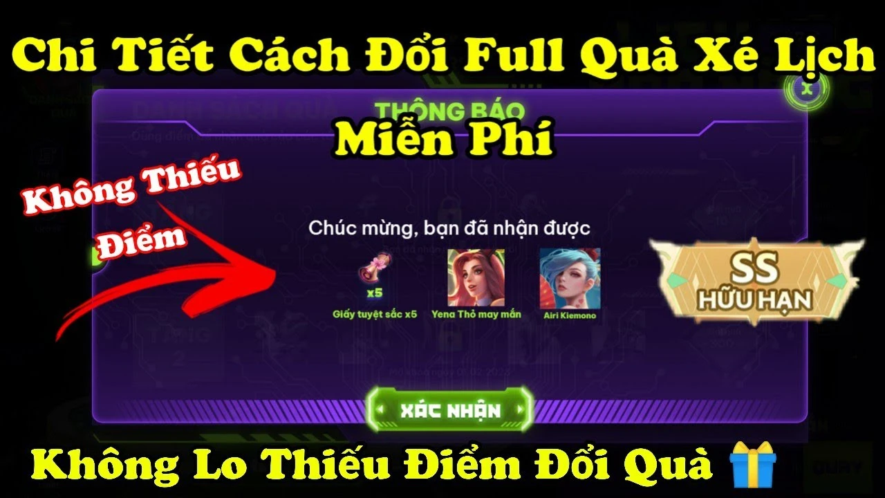 Điểm danh nhận quà