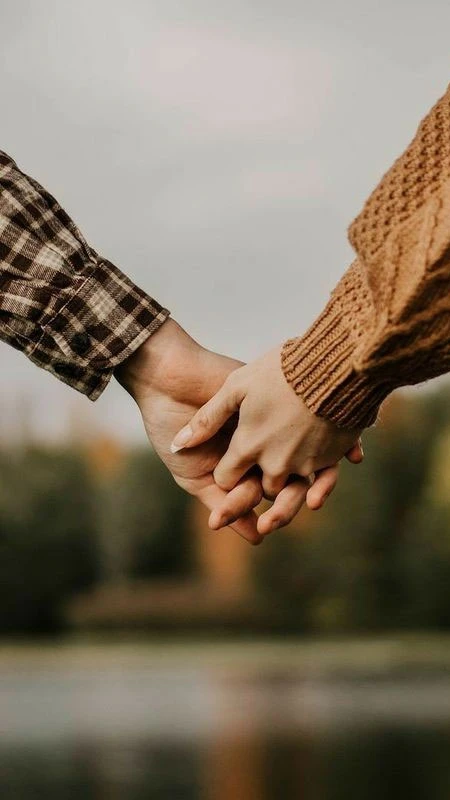 Hình ảnh nắm tay lãng mạn