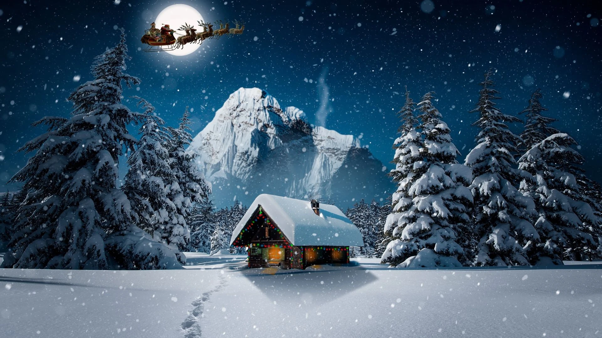 Hình nền cây thông Noel tuyệt đẹp