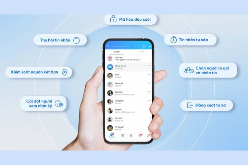 Hướng dẫn tắt mã hóa đầu cuối Zalo