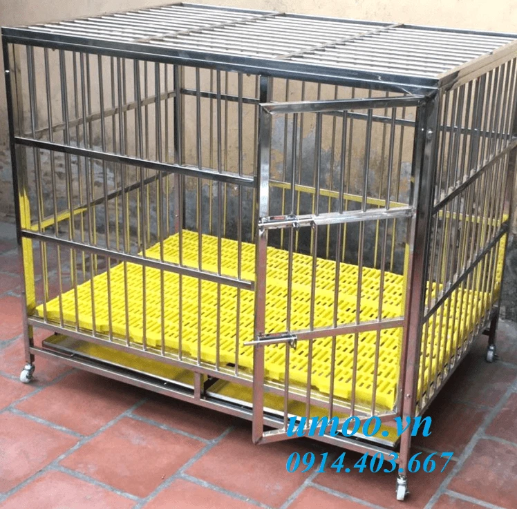 Chuồng chó inox