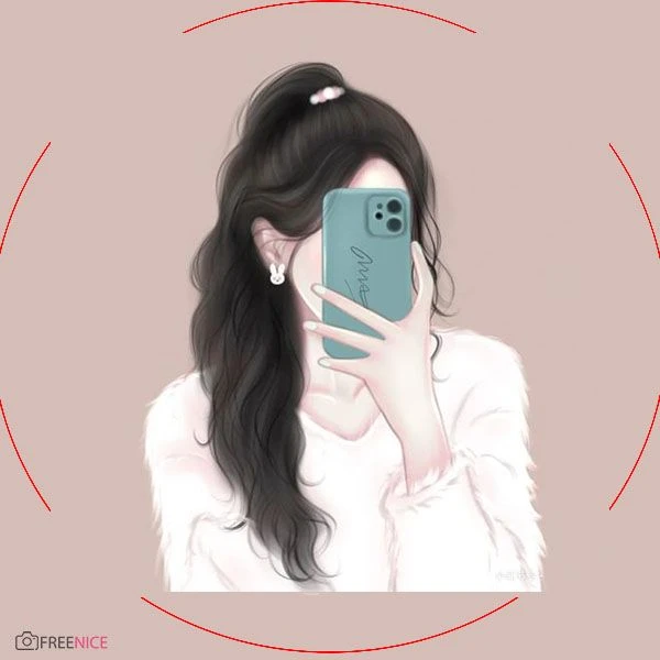 Hình ảnh nghệ thuật che mặt