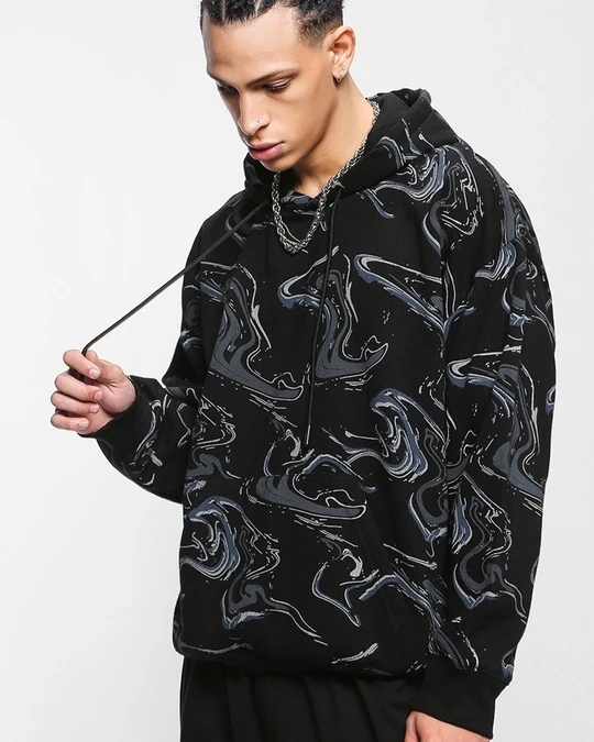 Áo Khoác Oversized Đen