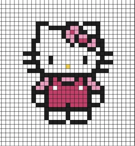 Hello Kitty Pixel Art