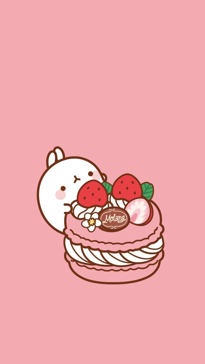 Hình nền màu hồng cute