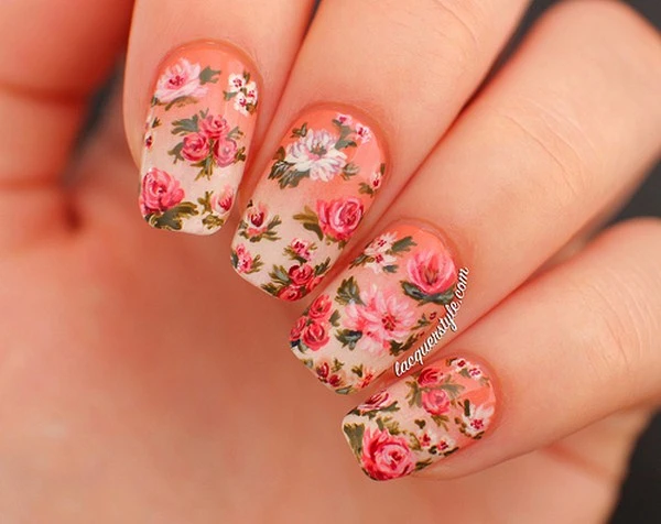 Mẫu nail đơn giản với đá quý