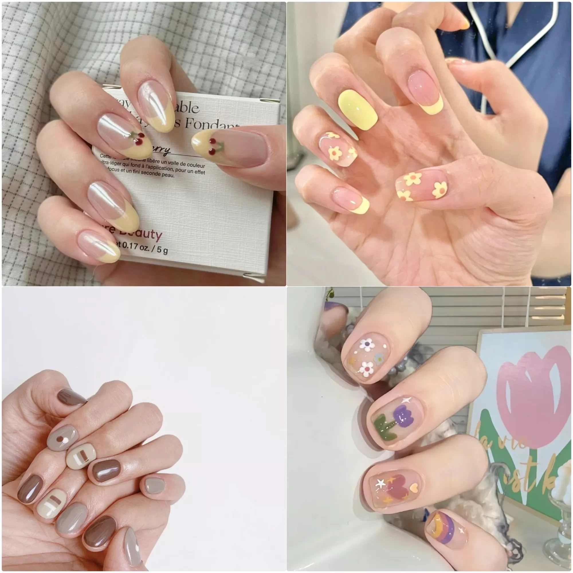 Mẫu nail tết đẹp 2025