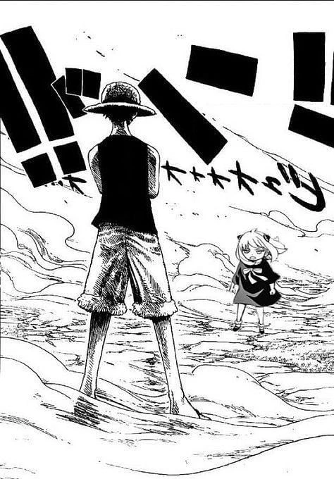 Anya trong các bức tranh manga khác nhau
