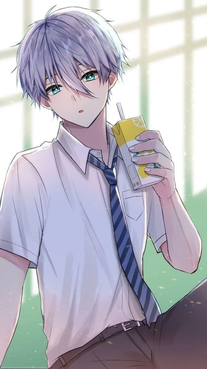 Hình nền anime nam dễ thương