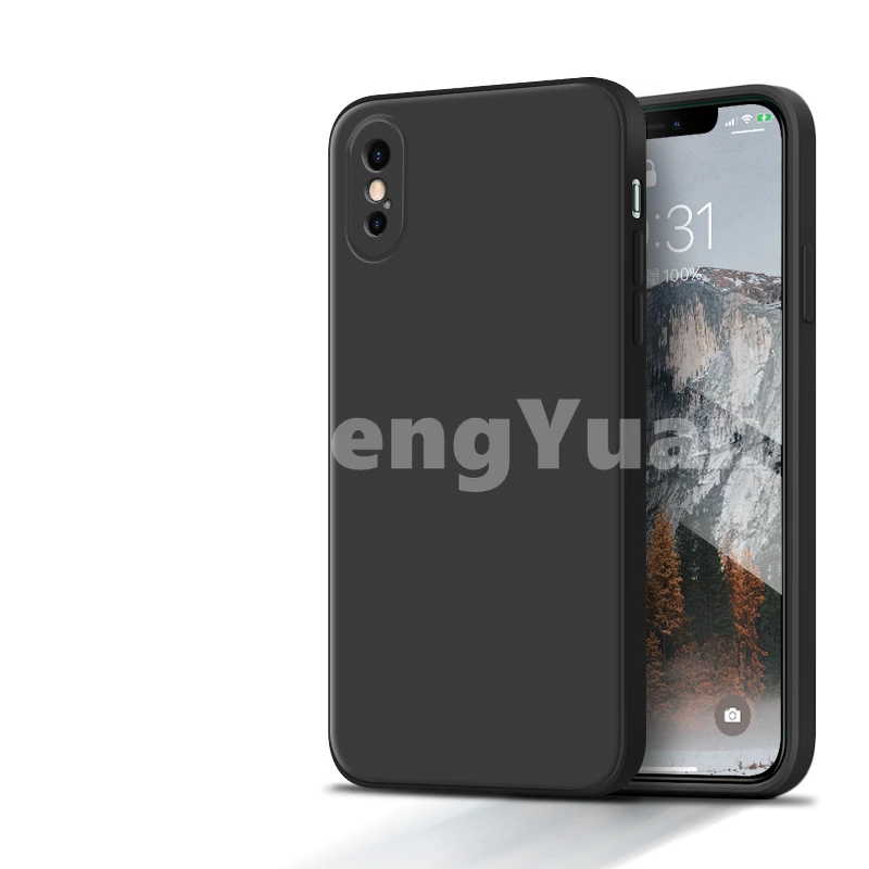 Mẫu ốp lưng viền vuông tại cửa hàng