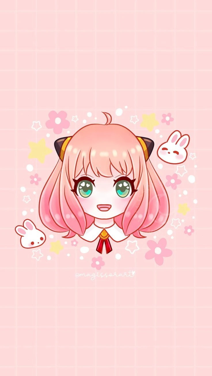 Anya Forger in Cute Style