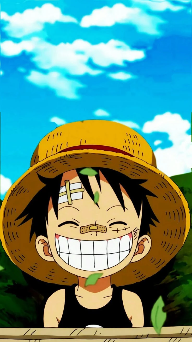 Hình ảnh Luffy dễ thương