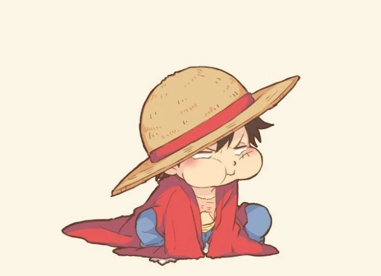 Hình ảnh Luffy chibi dễ thương