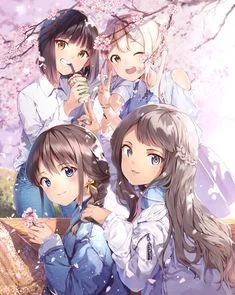 BFF Anime 4 người