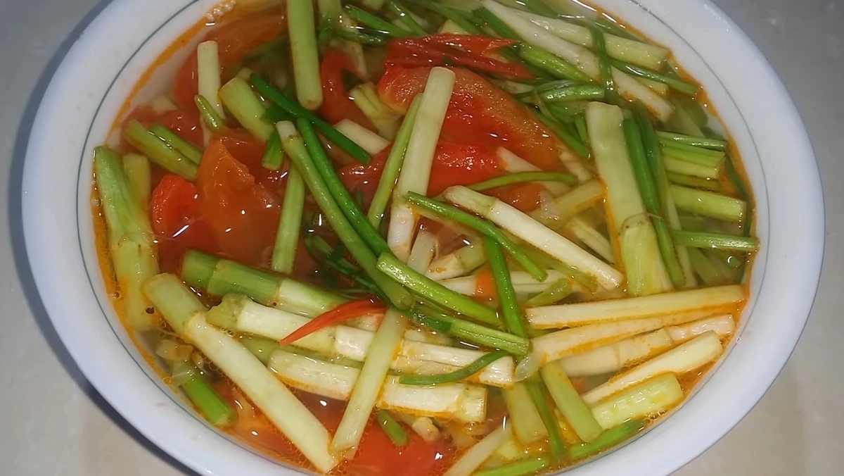 Canh rau cần - Hình ảnh minh họa