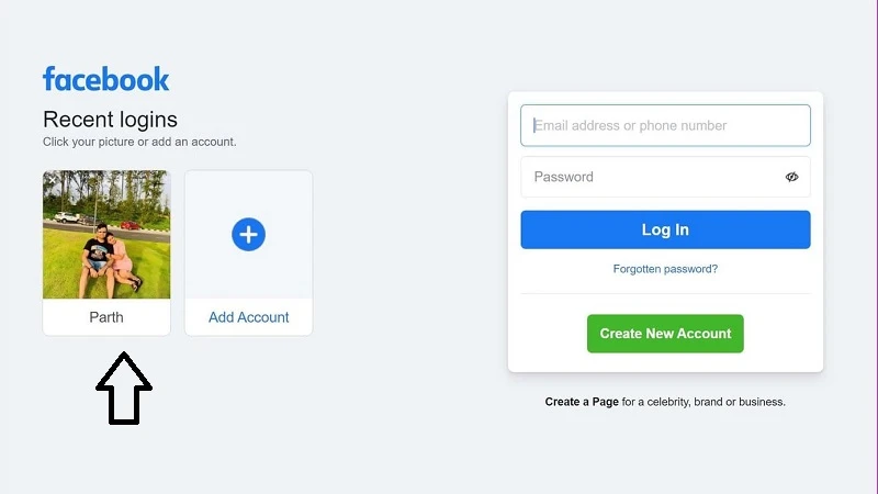 Đăng nhập Facebook thành công