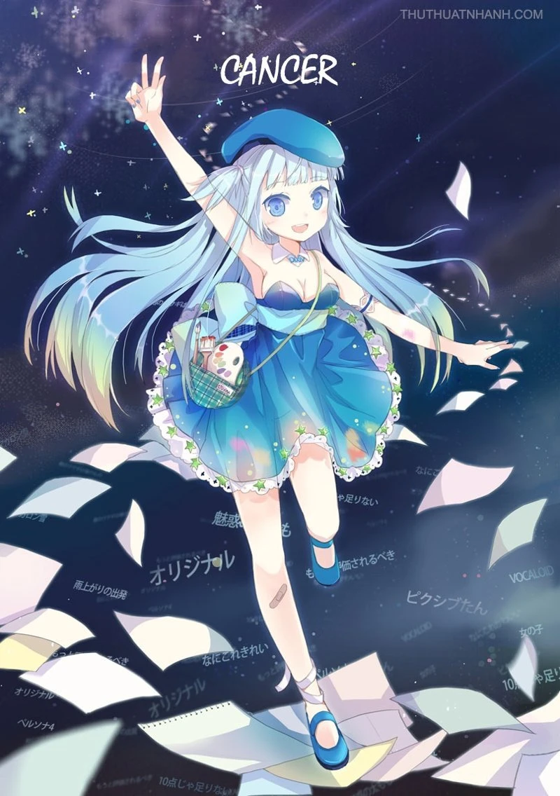Thêm một ví dụ về Cự Giải nữ trong anime