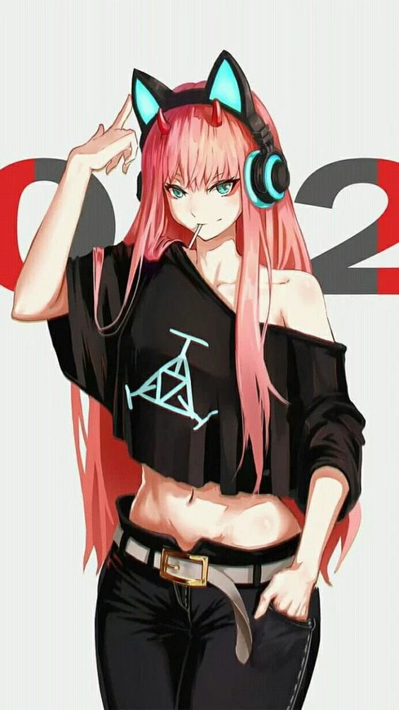 Hình ảnh anime nữ ngầu