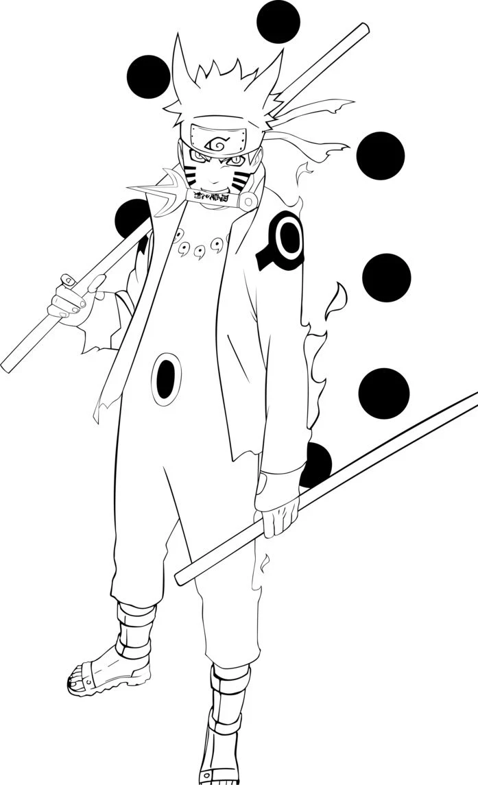 Naruto trong trang phục biểu tượng