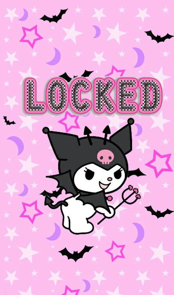 Hình nền dễ thương với Kuromi